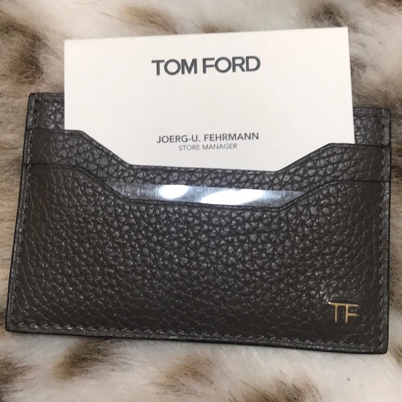 Tom Ford grained leather card holder ✨ - Picture 2 of 3